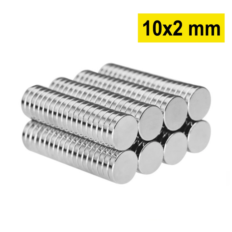 10 Adet 10x2mm Yuvarlak Neodyum Mıknatıs Güçlü Magnet Nikel Kaplamalı 10 Adet 10x2mm Yuvarlak Neodyum Mıknatıs Güçlü Magnet Nikel Kaplamalı