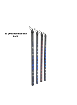 10 Çubuklu Dekor Led