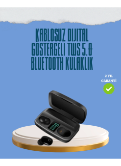 10 Metre Çekim Mesafeli Hafif Tasarımlı Bluetooth Kulaklık Ve Şarj Kutusu Seti