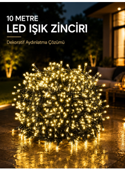 10 Metre Gün Işığı Led Işık Hafif Ve Taşınabilir Özel Günler İçin
