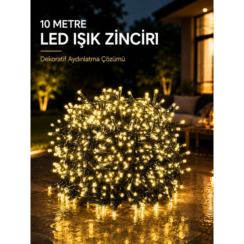 10 Metre Gün Işığı Led Işık Hafif Ve Taşınabilir Özel Günler İçin 10 Metre Gün Işığı Led Işık Hafif Ve Taşınabilir Özel Günler İçin