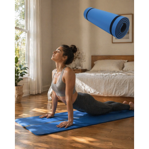 10 Mm Fitness Ve Pilates Matı Kaydırmaz Taban Konforlu Spor Minderi Hafif Taşınabilir
