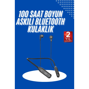 100saat Uyumlu Bluetooth Kulaklık Kablolu Anc Özellikli Kulaklık