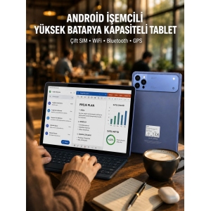 10.1 İnç Geniş Ekran Android Tablet 4g Lte Çift Sım Yeni Nesil