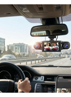 1080p Araç Kamerası Mobil Uygulama Bağlantılı G Sensörlü Güvenlik Sistemi