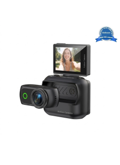 1080p Dijital Video Kamera (32gb) Kart Dijital Vlog Fotoğraf Makinesi  Türkçe  Siyah