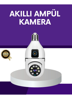 1080p Wifi Ampul Güvenlik Kamerası – Gece Görüş & Uzaktan Erişim