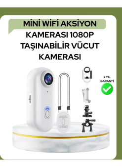 1080p Wifi Spor Kamerası Su Geçirmez Mini Aksiyon Kamera