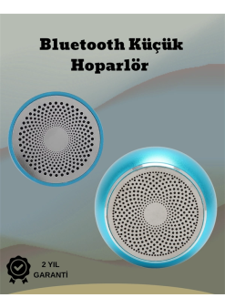 10w Güçlü Stereo Bluetooth Hoparlör – 360° Surround Ses Deneyimi