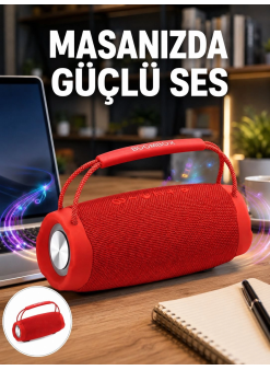 10w Güçlü Stereo Ses Sunan Ipx6 Bluetooth Hoparlör Yeni Nesil