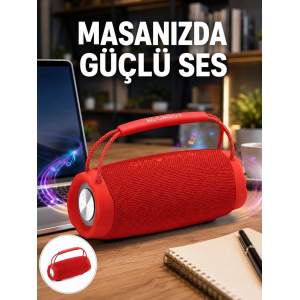 10w Güçlü Stereo Ses Sunan Ipx6 Bluetooth Hoparlör Yeni Nesil