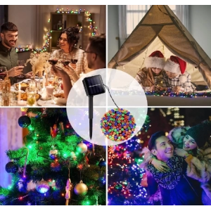 11m 100 Led Rgb Solar Mz-322