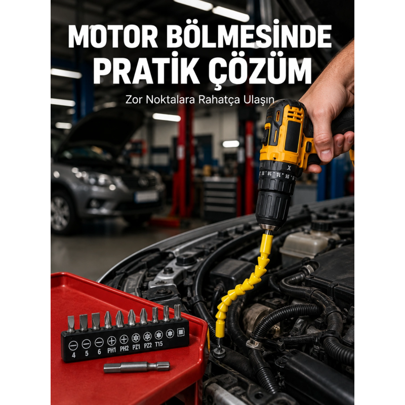 12 Parça Vidalama Uç Seti Akrobat Tasarım Dayanıklı Metal Yeni Nesil 12 Parça Vidalama Uç Seti Akrobat Tasarım Dayanıklı Metal Yeni Nesil