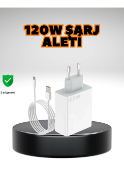 120 Watt Ultra Hızlı Şarj Seti Realme 7 8 9 Pro Uyumlu