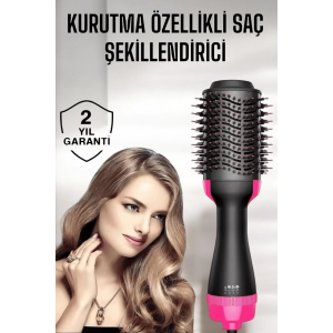 1200 Watt Gücünde, Negatif İyon Teknolojili, 3 Isı Kademeli Fön Tarağı