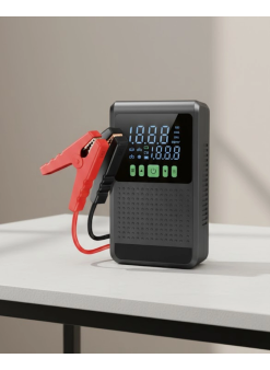 12.000 Mah Şarjlı Araç Akü Takviye Ve Işıklı Hava Kompresörü