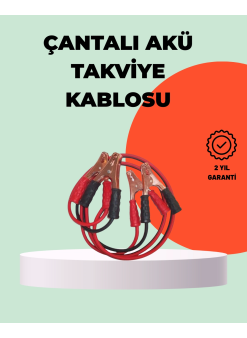 1200a Takviye Kablosu Araç Acil Yardım 2 Metre Güçlü Maşa