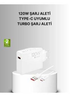 120w Mi Turbo Akıllı Tanıma Çipli Hızlı Şarj Cihazı Taşınabilir Ve Dayanıklı