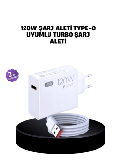 120w Mi Turbo Destekli Hızlı Şarj Cihazı Type-c Uyumlu Akım Korumalı