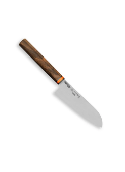 12105 Titan East Santoku Şef Bıçağı 16 Cm - Ceviz Sap