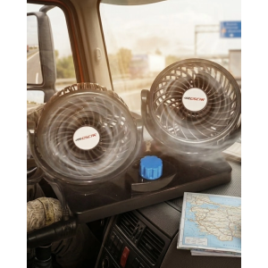 12v Oto Fan Çakmaklık Girişli Ayarlanabilir Başlıklı Araç Vantilatörü