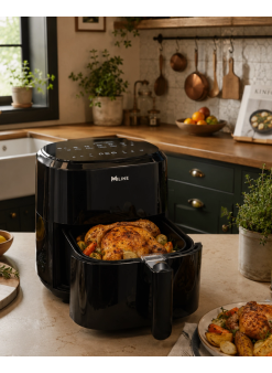 1360w Sıcak Hava Fritözü Dijital 4 Litre Air Fryer Dokunmatik Panel