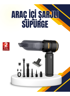 15000 Pa Emiş Gücü Ve Hava Üfleme Özellikli Şarjlı Süpürge