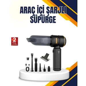 15000 Pa Emiş Gücü Ve Hava Üfleme Özellikli Şarjlı Süpürge