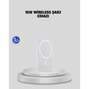 15w Araç Telefon Tutucu Kablosuz Hızlı Şarj Özellikli