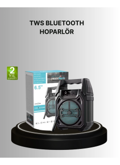 15w Güçlü Ses Çıkışlı Bluetooth Hoparlör Fm Radyo Ve Mikrofon Destekli