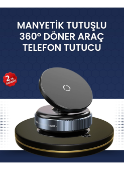 16 Mıknatıslı Araç Telefon Tutucu Kaymaz Ve Güvenli