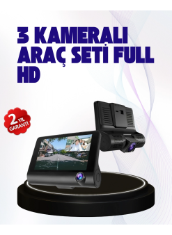 170° Geniş Açılı Araç Kamerası – 4.0” Ips Ekranlı Full Hd Dvr