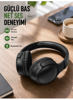 18 Saat Pil Ömürlü Bluetooth Kulaklık