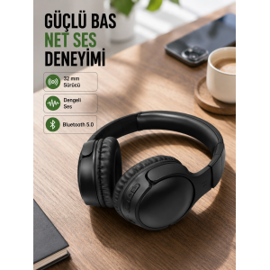 18 Saat Pil Ömürlü Bluetooth Kulaklık