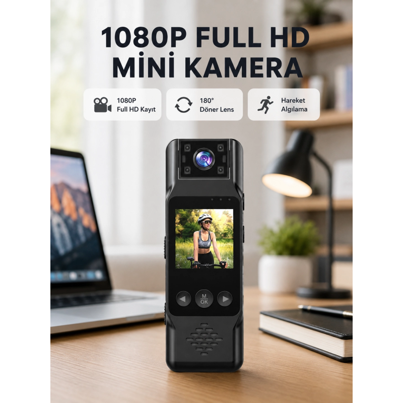 180 Derece Dönebilen Mini Kamera Full Hd Tft Ekran Hareket Sensörlü (kopya) 180 Derece Dönebilen Mini Kamera Full Hd Tft Ekran Hareket Sensörlü (kopya)