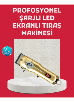 1800 Mah Bataryalı Uzun Kullanım Süreli Şarjlı Tıraş Makinesi