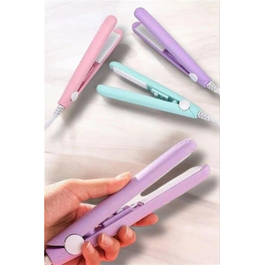 180°c Isı Ve Uzun Süre Kalıcı Düzlük Sağlayan Mini Saç Düzleştirici