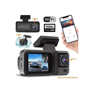 2 İnç Araç İçi Kameralı Ekran 1080p Full Hd Kaliteli Hafıza Kart Destekli