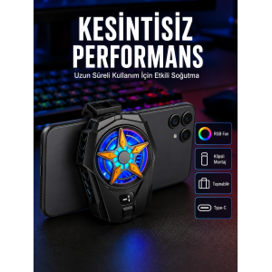 2 Kademeli Hız Ayarlı Taşınabilir Telefon Soğutucu Yeni Nesil