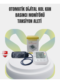 2 Kullanıcı Hafızalı Usb Uyumlu Tansiyon Ölçer