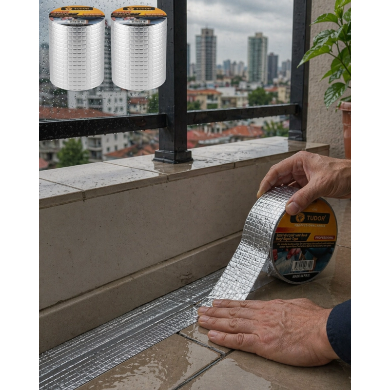 2 Li Set Çok Amaçlı Tamir Bandı Çatı Pvc Boru İzolasyon Bandı 2 Li Set Çok Amaçlı Tamir Bandı Çatı Pvc Boru İzolasyon Bandı