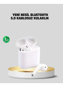 2. Nesil Bluetooth 5.0 Kablosuz Kulaklık Su Geçirmez Hd Ses