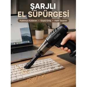 2'si 1 Arada Şarjlı Temizlik Cihazı Çok Amaçlı