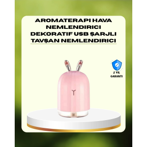 200 Ml Ultrasonik Aroma Difüzör Ve Hava Nemlendirici Gece Lambalı