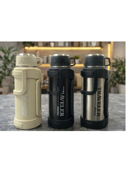 2000 Ml Çift Katmanlı Vakumlu Paslanmaz Çelik Termos Alk4641