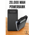 20.000 Mah Led Işıklı Lcd Ekran Usb Girişli Type-c Lightning Powerbank