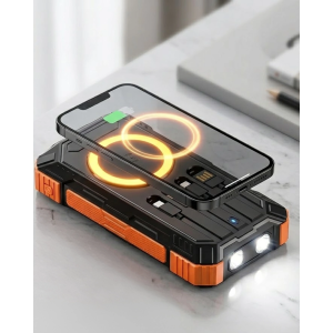 20000 Mah Powerbank Güneş Enerjili Kablosuz Şarj Hızlı Şarj Taşınabilir Batarya (kopya)