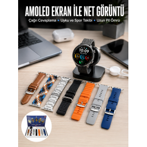 2025 Model Akıllı Saat Ve 2.nesil Tws Bluetooth Kulaklık Yüksek Ses Kaliteli Yeni Nesil