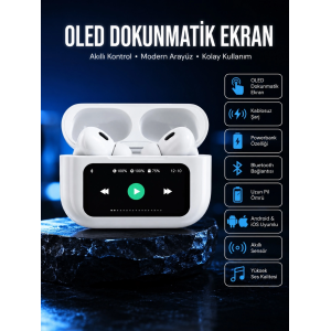 2025 Model Bluetooth Kulaklık Dokunmatik Ekran Yüksek Ses Kalitesi Yeni Nesil