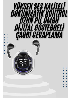 2025 Model Kablosuz Bluetooth Kulaklık Anc Enc Destekli Hifi Stereo
